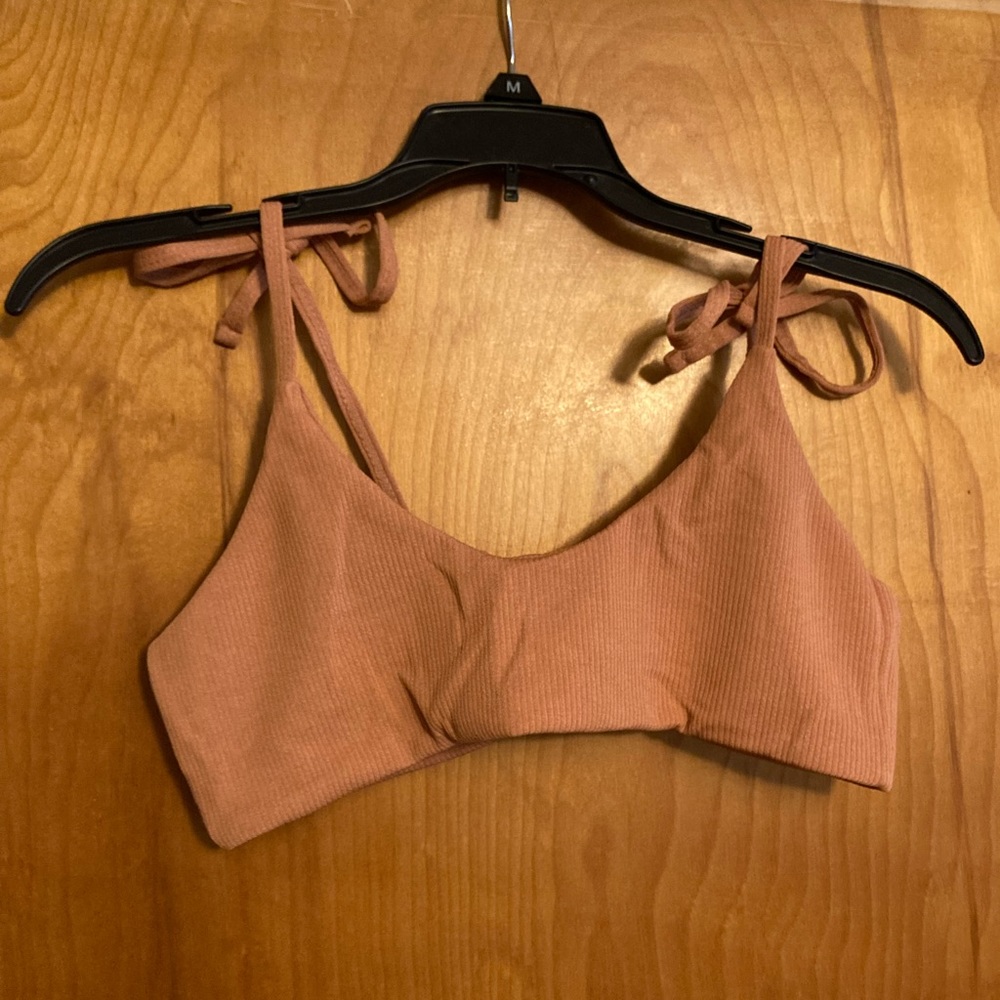 Ribbed Bikini Top